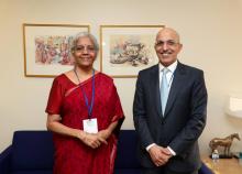 HFM Smt. N. Sitharaman met Minister of Finance, Kingdom of Saudi Arabia